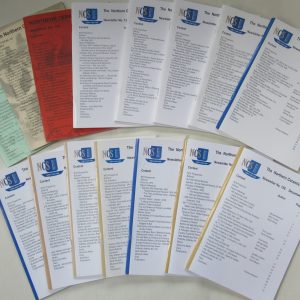 Newsletters 2000-2009   (Nos 119-156)